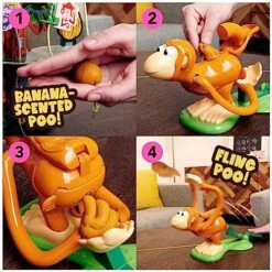 Monkey See Monkey Poo Game For Kids With Banana-Scented Fake Poop, Fun Games | Sensory Toys | Family Games | Funny Gifts, For Preschoolers Ages 4+ 9 Monkey See Monkey Poo Game For Kids With Banana-Scented Fake Poop, Fun Games | Sensory Toys | Family Games | Funny Gifts, For Preschoolers Ages 4+ -BEYBLADE Sale Store 61DCiUZAj1L