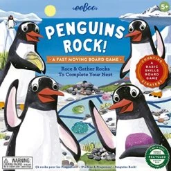 EeBoo Penguins Rock Board Game, 1 EA -BEYBLADE Sale Store 61GZTo4Mg6L
