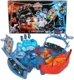 Bakugan Evo Battle Arena, Includes Exclusive Leonidas Bakugan, 2 Cards And BakuCores, Neon Game Board For Bakugan Collectibles, Ages 6 And Up -BEYBLADE Sale Store 61M5mlbbPcL. AC