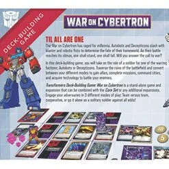 Renegade Game Studios Transformers Deck-Building Game: War On Cybertron - Stand Alone Game & Expansion, Ages 14+, 1-4 Players, 45-90 Min -BEYBLADE Sale Store 61MmYnh5e6L