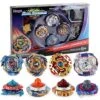 Hvops Bey Battle Gyro Burst Battle Evolution Metal Fusion Attack Set With 4D Launcher Grip Set -BEYBLADE Sale Store 61QJZUS8DiL