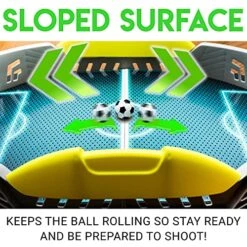 Franklin Sports Mini Tabletop Soccer Shootout Game - Arcade Style Soccer Table Game For All Ages- Electronic LED Scoreboard And Sounds -BEYBLADE Sale Store 61Qbu1GQ2lS