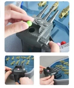 Trisquirrel Desktop Naval Battle Shooting Game, Tabletop Battleships Marbles Game For 2 Players, Warships Toy For Age 6+, Fun For Family & Office -BEYBLADE Sale Store 61WalIbqZaL