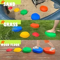 Sensory Stepping Stones For Kids - Enhance Kids Balance And Vestibular Development, Obstacle Courses Indoor And Outdoor Play, Ideal For Sensory Training,build Coordination And Confidence. -BEYBLADE Sale Store 61aTFFDpSZL