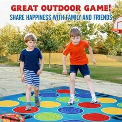 Classic Twist Poses Floor Game, FunKidz Giant Mat Party Games For Kids Adults With Unordered Color Spots Bigger Size Family Indoor And Outdoor Activity For Boys Girls Gift -BEYBLADE Sale Store 61bzs4GexoL