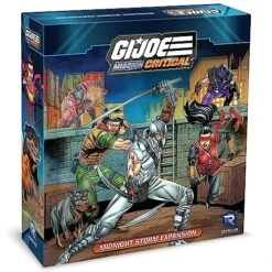 G.I. Joe Mission Critical: Midnight Storm Expansion - RPG Cooperative Miniatures Boardgame, New Heroes, Boss & More, Ages 14+, 2-5 Players
