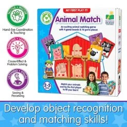 Learning Journey International My First Play It - Animal Match - 4 Playing Boards And 16 Matching Game Pieces, Multicolor (138656) -BEYBLADE Sale Store 61lWbn5HUFL