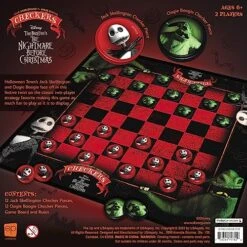 USAopoly Disney Tim Burton’s The Nightmare Before Christmas Checkers | Featuring Jack Skellington Vs. Oogie Boogie | Officially Licensed Disney Game | Collectible 2-Player Game | Ages 6+ -BEYBLADE Sale Store 61mw7wNWgdL