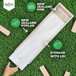 SWOOC Games - Giant Tower Game With 3-in-1 Straightener, Table & Storage Box - 90% Faster Set Up With Transforming Box & Straightener - Starts At 2-4ft - Grows To Over 6ft - Large Outdoor Yard Games 9 SWOOC Games - Giant Tower Game With 3-in-1 Straightener, Table & Storage Box - 90% Faster Set Up With Transforming Box & Straightener - Starts At 2-4ft - Grows To Over 6ft - Large Outdoor Yard Games -BEYBLADE Sale Store 61uWwqsZyMS