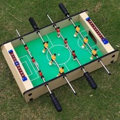 Mini Table Football Machine, Multifunctional Children's Double Toy Game Football Table Table Billiards Table Tennis Puzzle,A -BEYBLADE Sale Store 61ukBdS0dZL. AC
