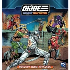 G.I. Joe Mission Critical: Midnight Storm Expansion - RPG Cooperative Miniatures Boardgame, New Heroes, Boss & More, Ages 14+, 2-5 Players -BEYBLADE Sale Store 61vPvAwDjIL